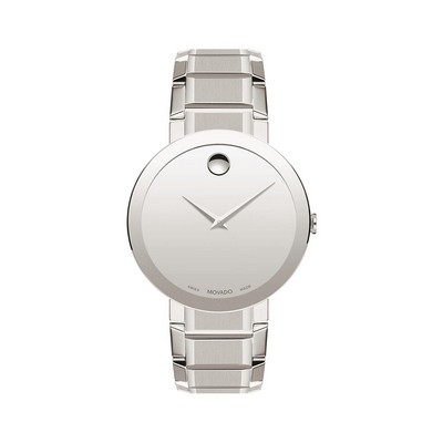 Movado Gents' Sapphire Watch w/White Dial