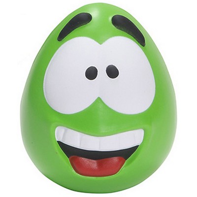 Slow Rising Scented Green Happy Face Squishy