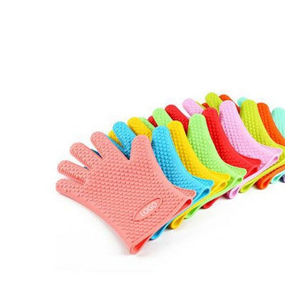 Heat Proof Silicone Oven Glove Oven Mitt