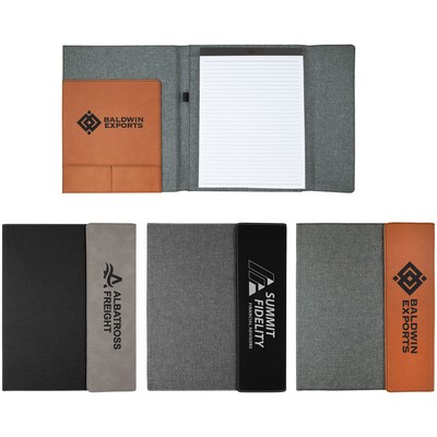 Leatherette Canvas Portfolio