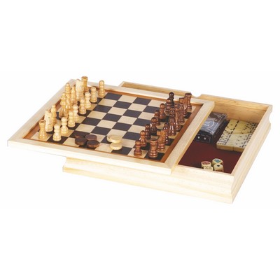 10" 6 in 1 Combination Game Set