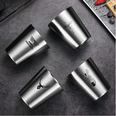 304 Stainless Steel Beer Glass Coffee Cup