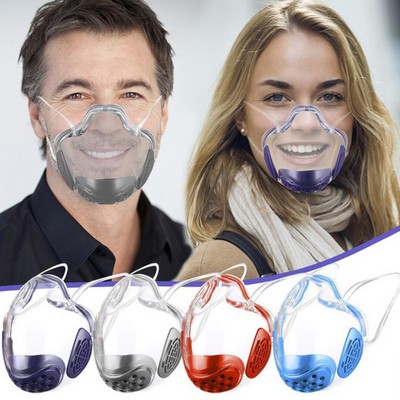 Reusable Lip Language Transparent Face Mask