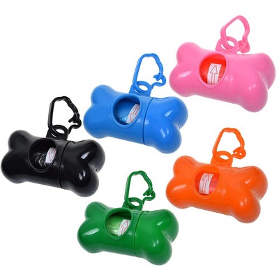 Bone Shaped Pet Waste Disposal Dog Poop Bags Dispenser