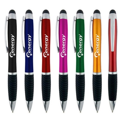 Logo Light Up Stylus Novelty Pen