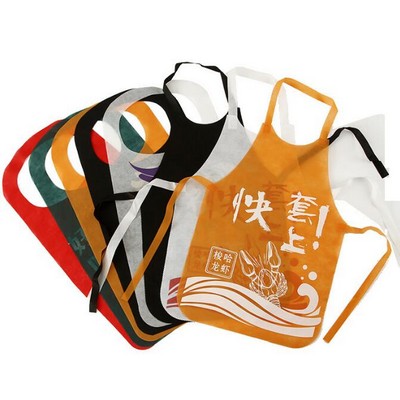 Disposable Non-Woven Apron Bib