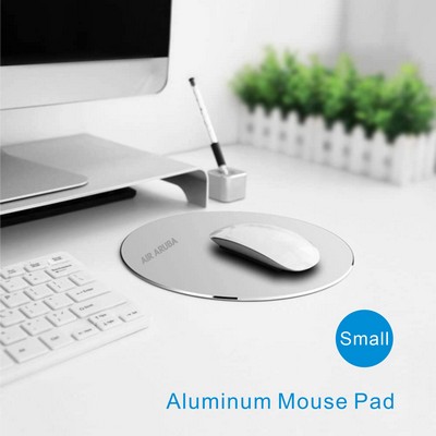 Hard Metal Aluminum Mouse pad (8.66*8.66*0.08")