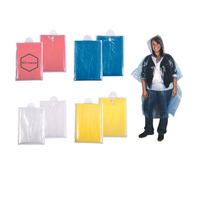 Disposable Rain Poncho