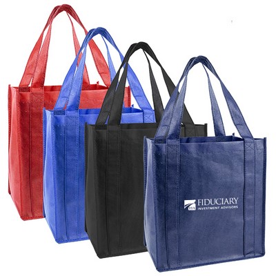 Recyclable Shopping Tote Bag (12"w x 13"h x 8"g)