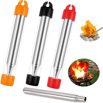 Collapsible Stainless Steel Fire Blower Pipe