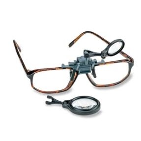 Carson® OcuLens Clip-On Eyeglass Magnifier