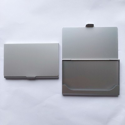 Metal Business Card Holder for Men & Women, Pocket Business Card Case Slim Business Card Wallet