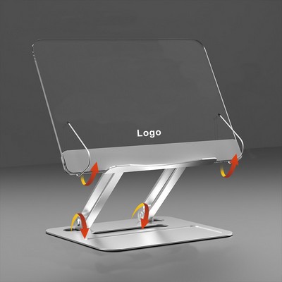 Acrylic Book Stand Adjustable Laptop Stand