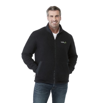 Men's KAHUZI Eco Full Zip Sherpa Fleece Jacket