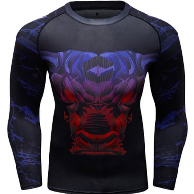 Sublimated Elite Long Sleeve Compression Shirt