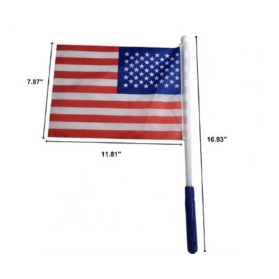 National LED Hand Waving Flag