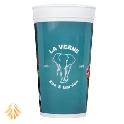 32oz Custom Printed White Stadium Cups 32oz Custom Printed White Stadium Cups