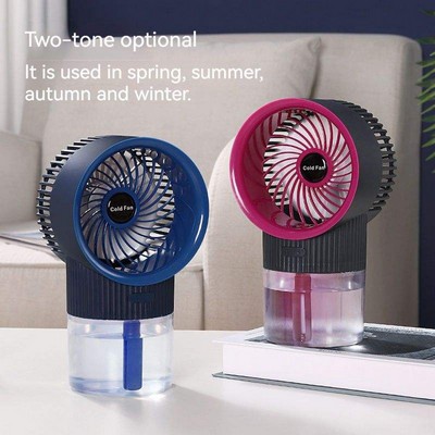 USB 2 in 1 Spray Fan with Tank