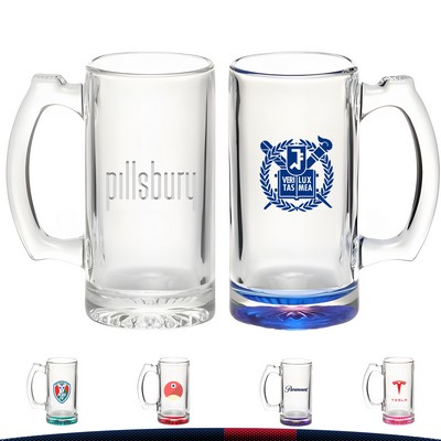 12 oz. Libbey Glass Beer Mugs