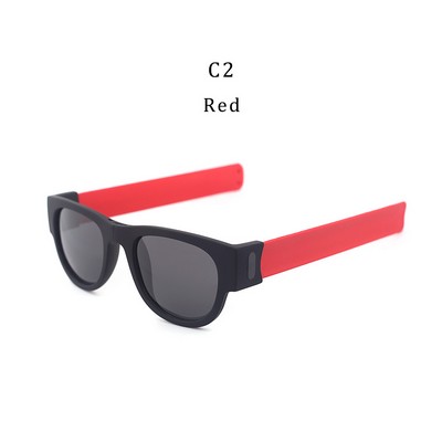 Bracelet Foldable Slap Sunglasses