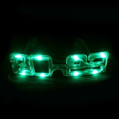 LED Digital 2023 Flash Glasses