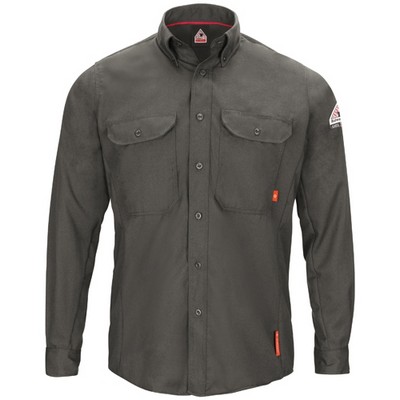 iQ Series® Men's Lightweight Comfort Woven Shirt w/Insect Shield® - Dark Gray