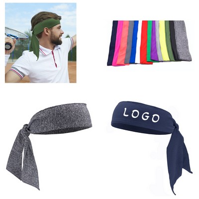 Sports Tie Headband