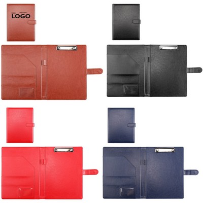 A4 PU Leather File Folder