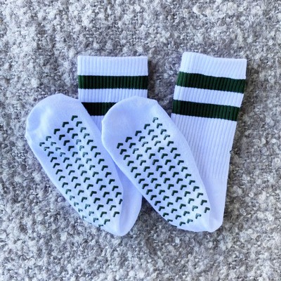 Custom Grip Athletic Crew Socks