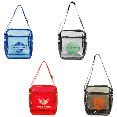 Diamond Clear TPU Messenger Bag