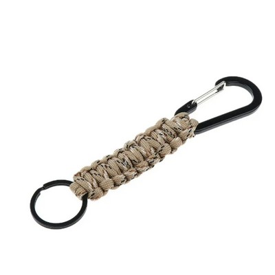 Outdoor Emergency Survival Paracord w/Carabiner