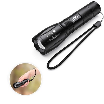 Tactical Flashlight Featuring Led