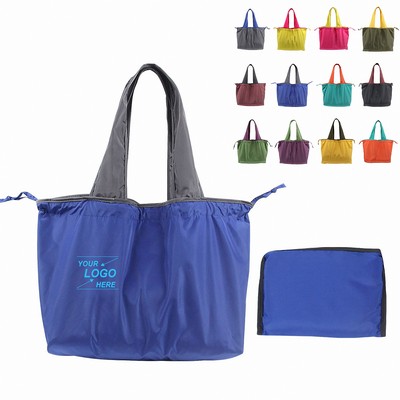 Compact Foldable Ripstop Shopping Bag