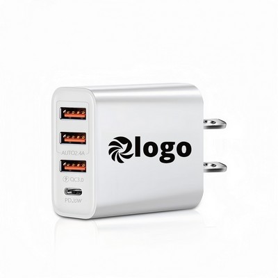 Multi-Usb Port Travel Charger