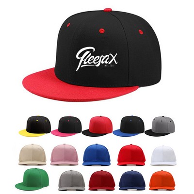 Flat Brim Hip Hop Baseball Cap