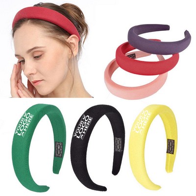 Velvet Padded Women's Hair/Head Bands