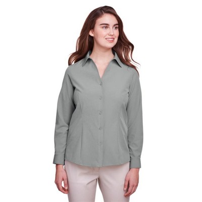 UltraClub Ladies' Bradley Performance Woven Shirt