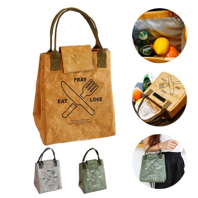 Tyvek Insulated Lunch Bag Tote