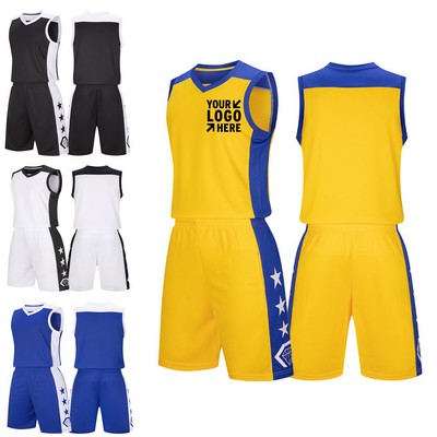 Polyester Basketball Jerseys Shorts Uniform