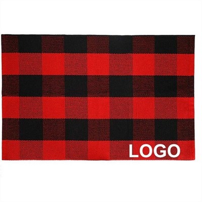 Checkered Rug - Stylish Floor Mat