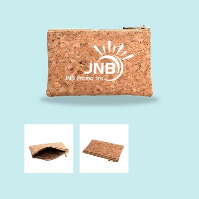 Eco-friendly Cork Clutch Pouch