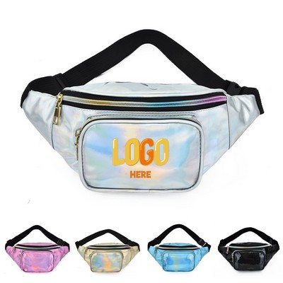 Holographic Shiny Fashion Fanny Pack