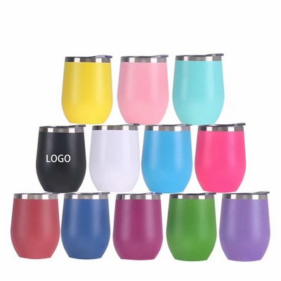 Insulated 12 oz Wine Tumbler