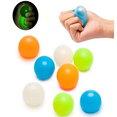 Glow In The Dark Sticky Stress Ball