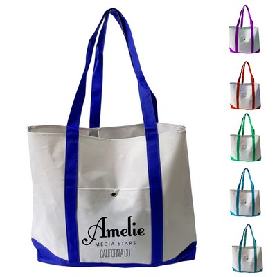 Journey Tote Bag with Pocket