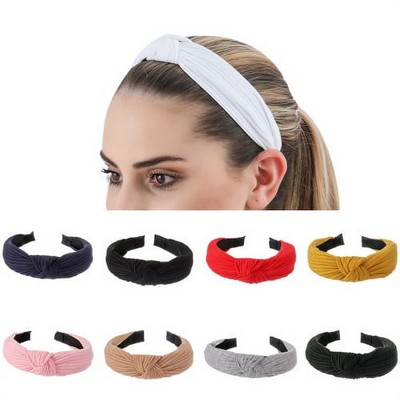 Colorful Elastic Knotted Hair Tie