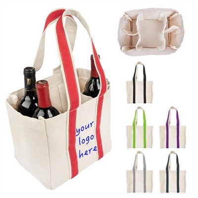 Quatre Wine Bottle Tote Bag