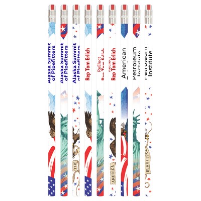 Union Printed - America The Beautiful Segment: Liberty Flag & Banner Assortment