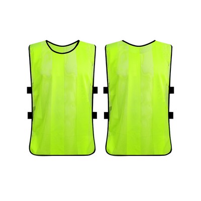 Scrimmage Training Vest Team Sports Pinnies Jerseys for Adult Youth Soccer Bibs