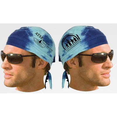 Tie-Dyed Hav-A-Danna® Bandanna Cap - Skull Cap, Motorcycle Cap, Scrub Cap, Bikers Skull Cap, DuRag